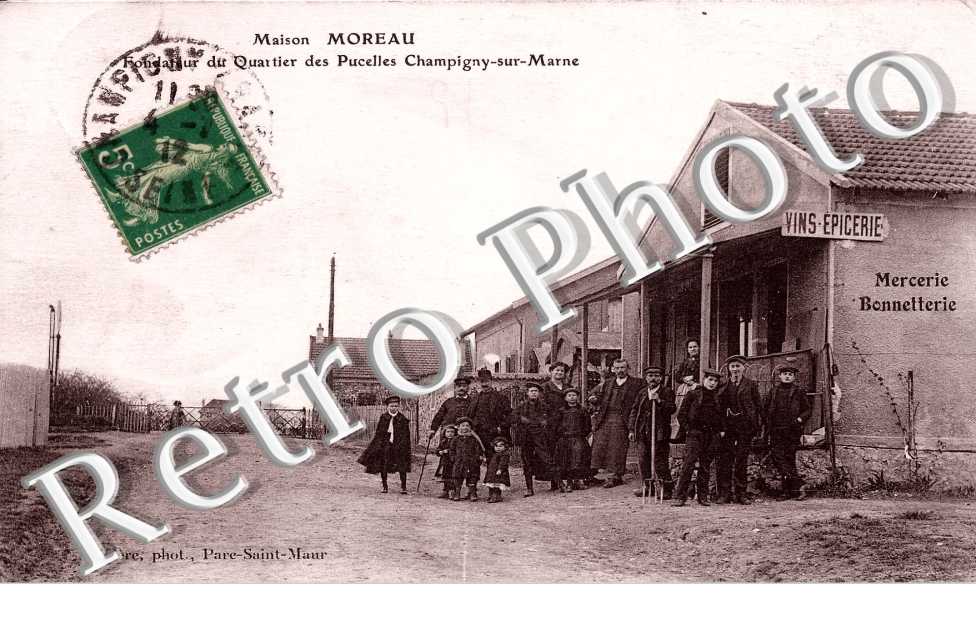 Maison Moreau - fondateur du quartier des pucelles