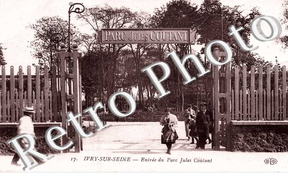 entrée du parc Jules Coutant