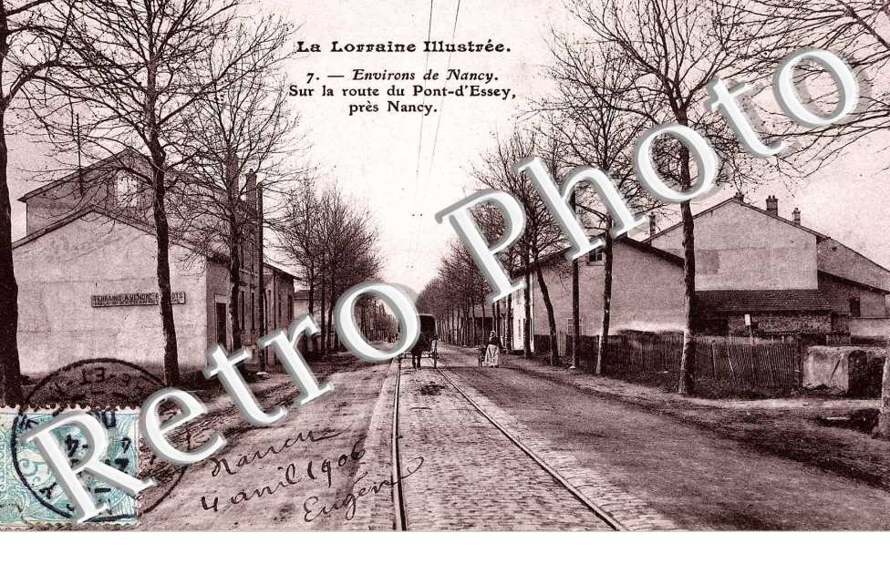 Sur la route du pont d'Essey