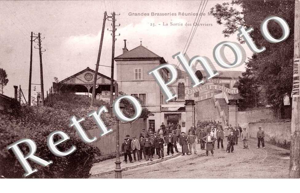 Grandes Brasseries Reunies - la sortie des ouvriers