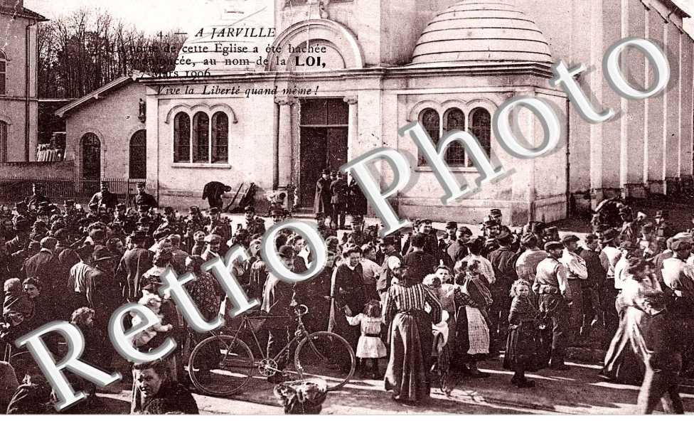 de cette eglise a ete hachee et defoncee au nom de la loi 7 mars 1906(lLES INVENTAIRES)