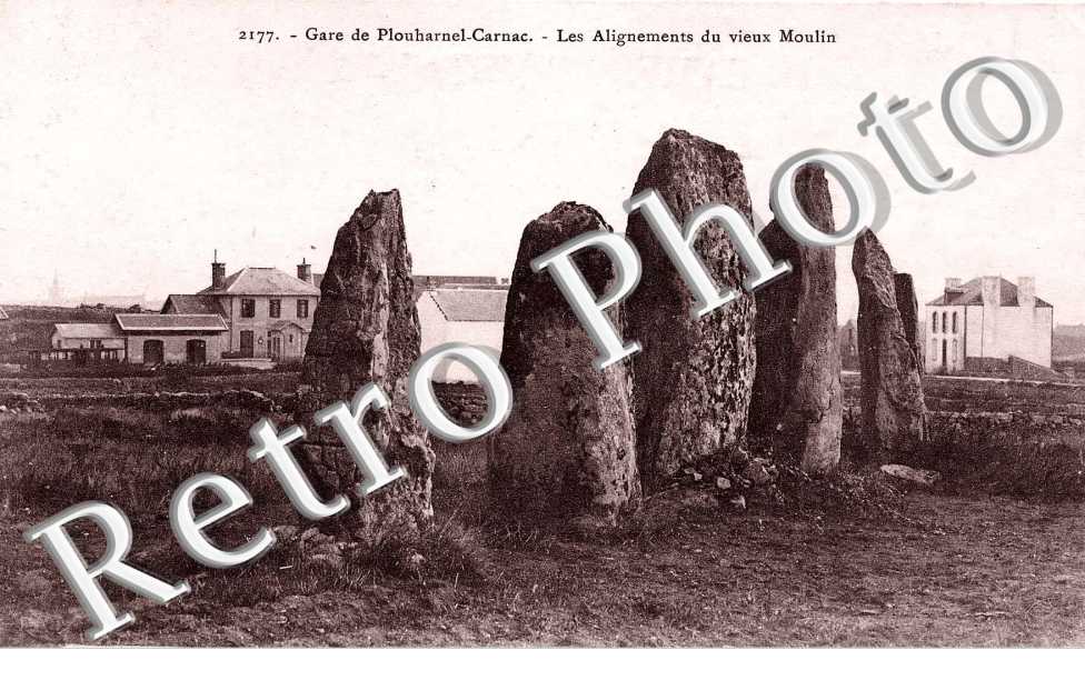 Gare  - les alignements du vieux moulins