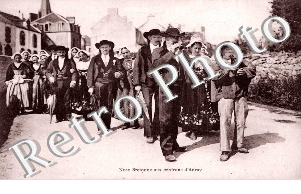 Noces Bretonnes aux environs d'Auray