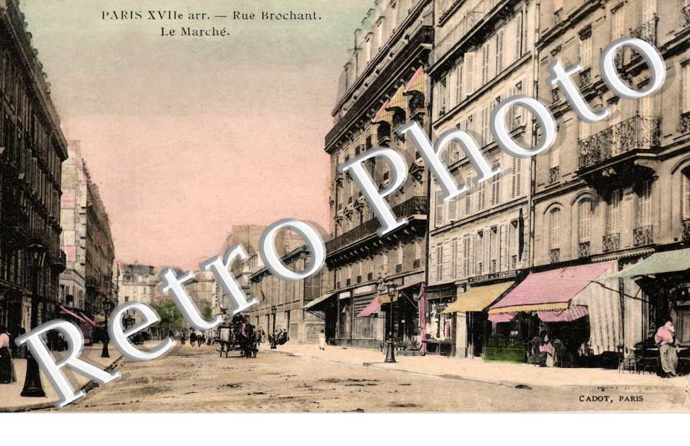 Rue Brochant - Le Marché