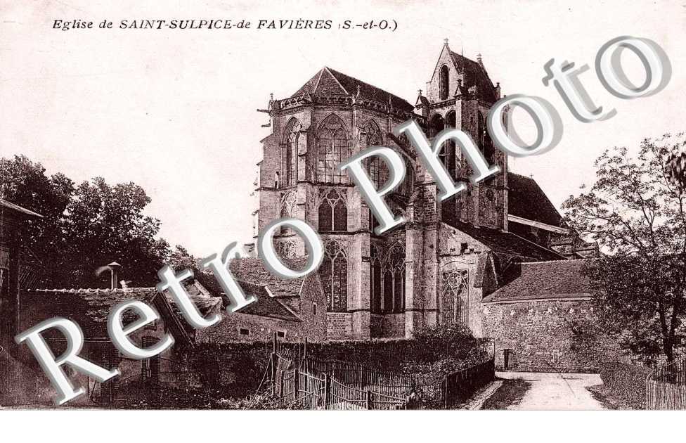 Saint-Sulpice-de-Favieres, Eglise