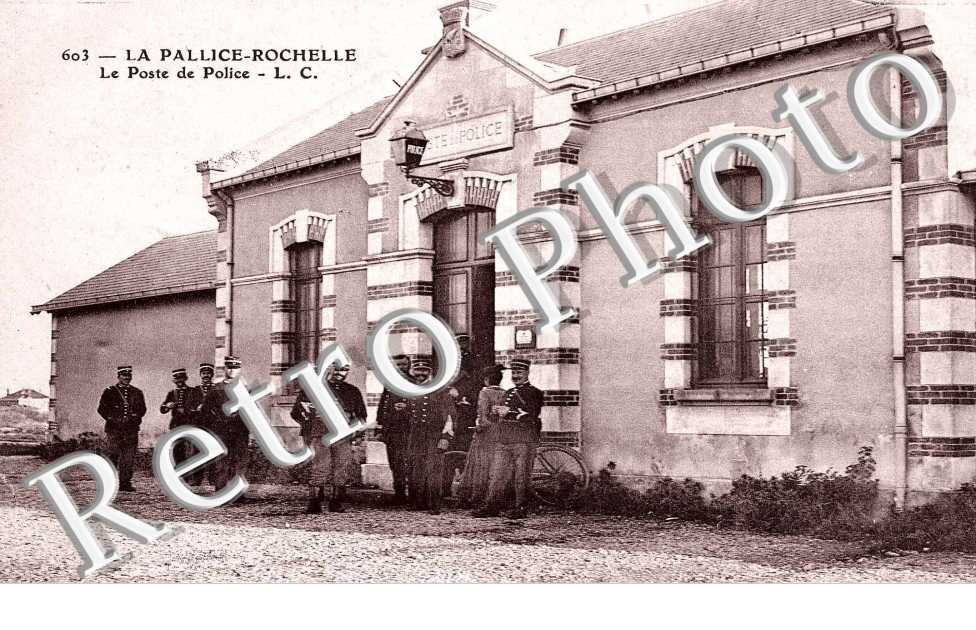 LA PALLICE-ROCHELLE le poste de police 