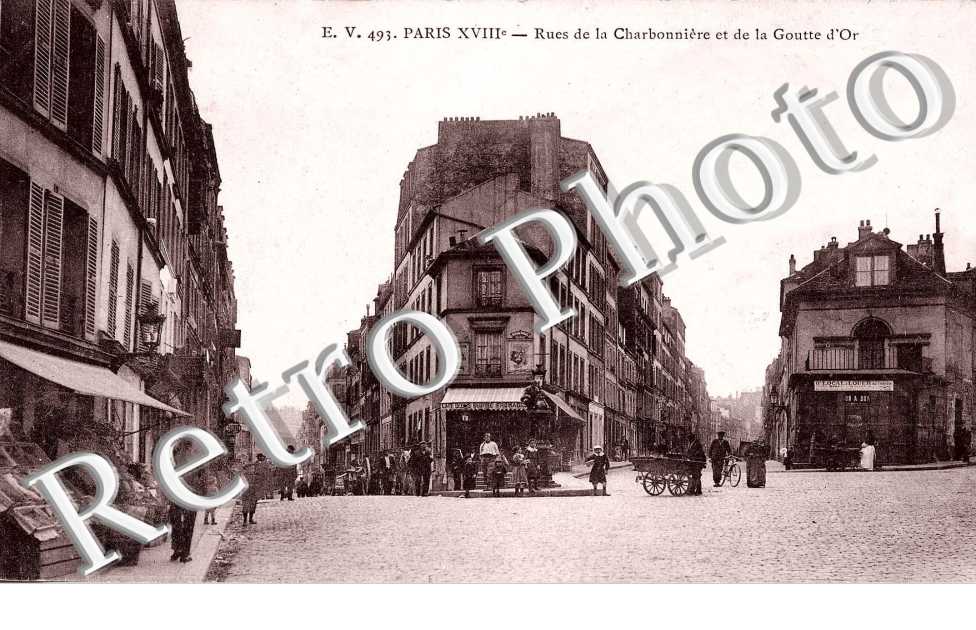 Rues de la Charbonnière et de la Goutte d'Or