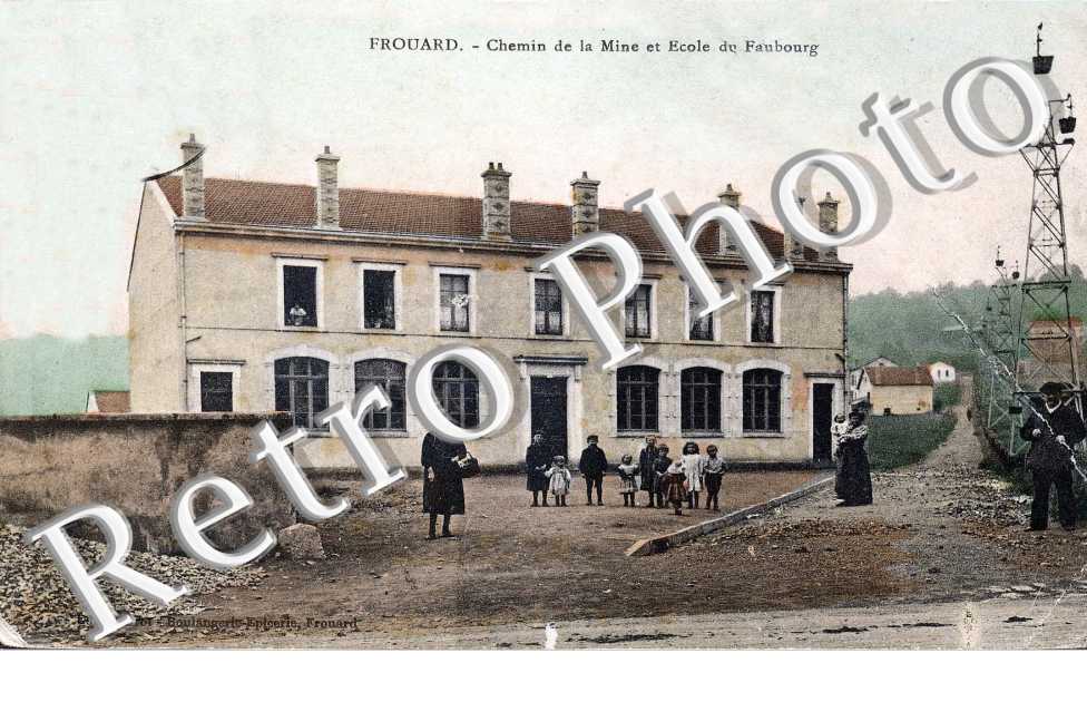 Chemin de la Mine et ecole du faubourg