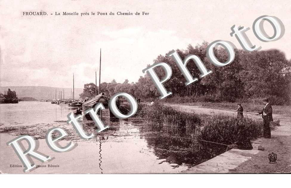 la Moselle pres le pont du chemin de fer