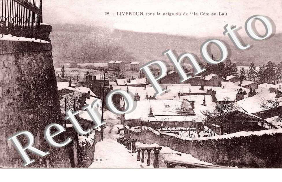 Sous la neige vu de "la cote-au-lait"