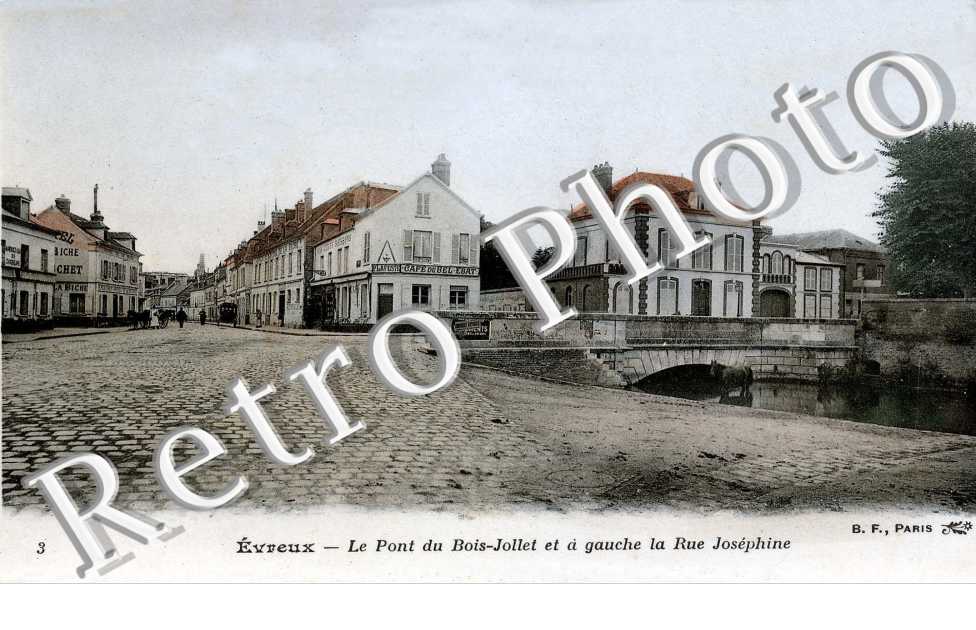 le Pont du Bois Jollet la rue Josephine
