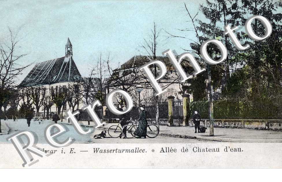 Wasserturmalle. allee du chateau d'eau