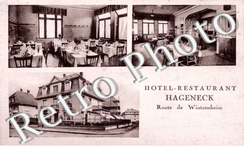 Hotel-Restaurant Hageneck  Route de Wintzenheim