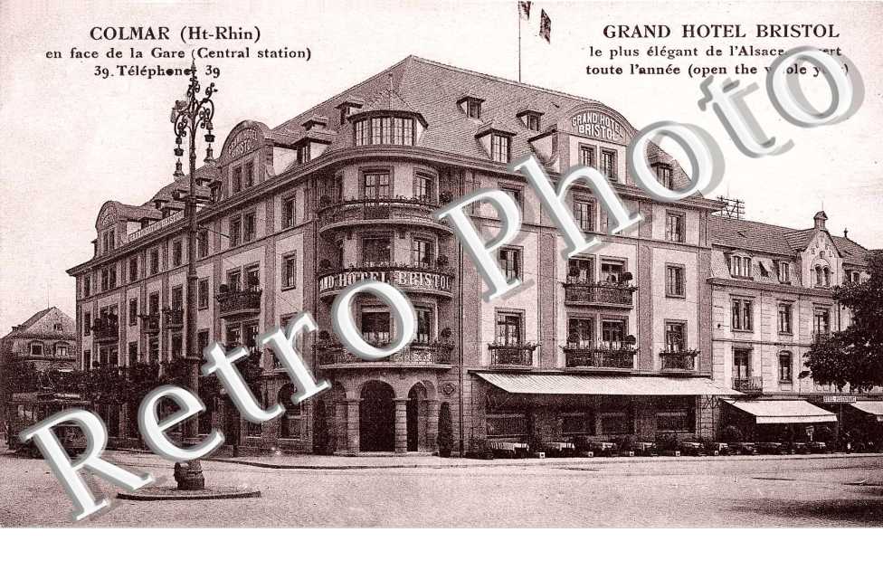 Grand hotel Bristol le plus ant de l'Alsace  en face de la gare