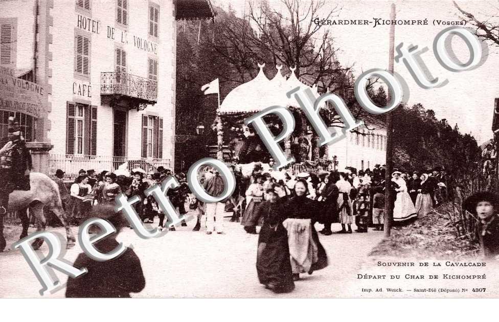Depart du char de Kichompre