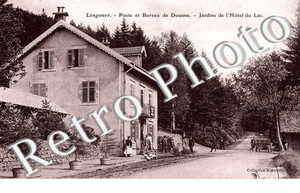 Poste et bureau de Douane - jardin de l'hotel du lac