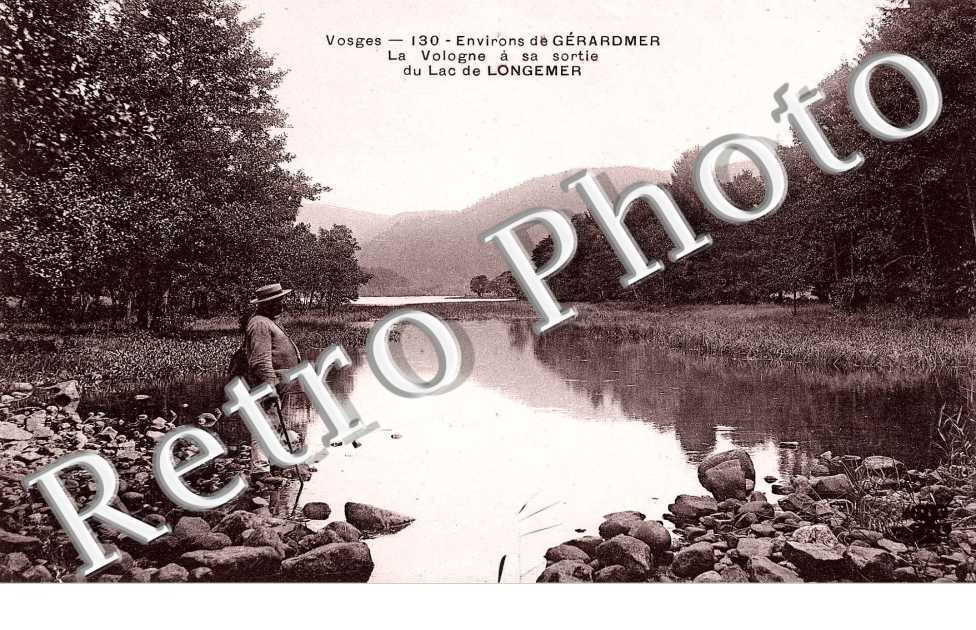 La Vologne a sa sortie du Lac de Longemer