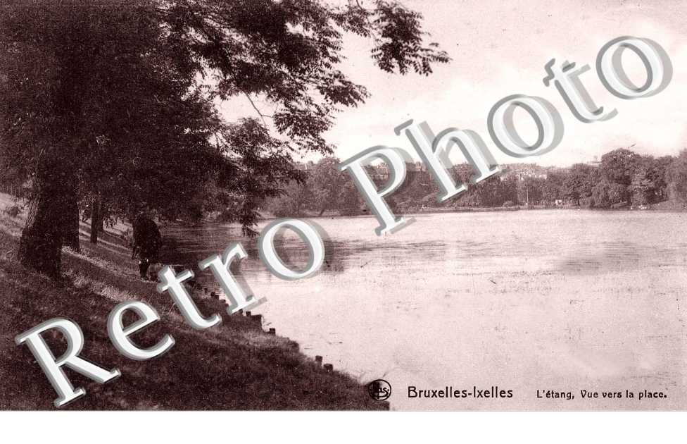 Ixelles, l'etang