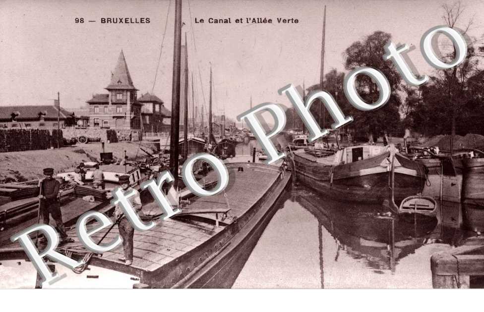 le canal et l'allee verte
