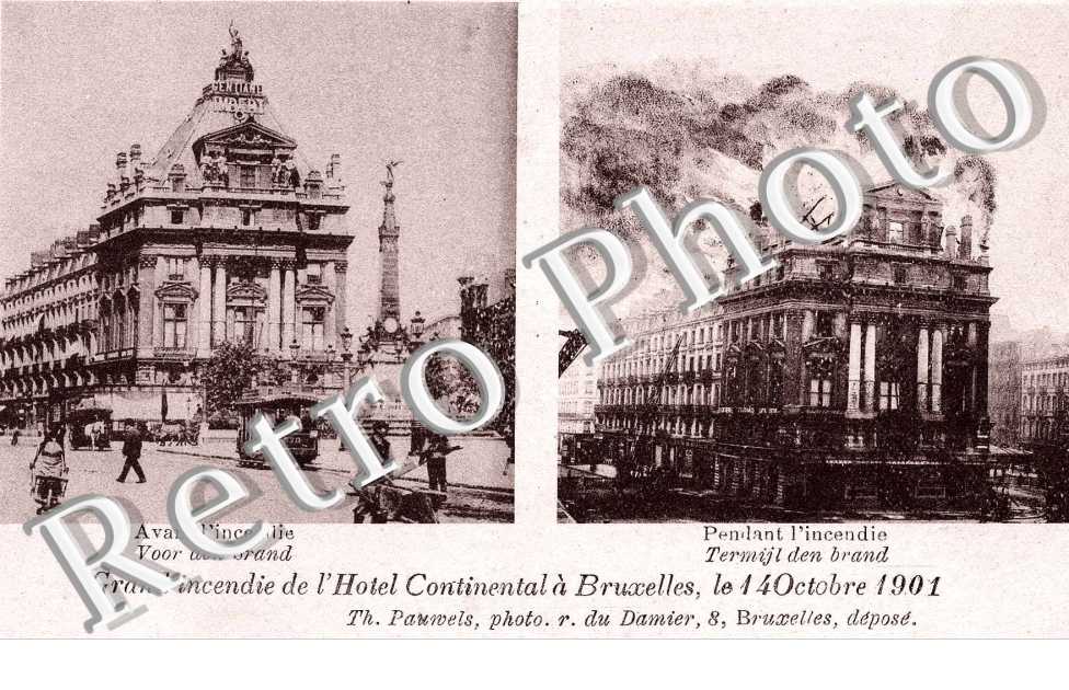 Grand Incendie à l'Hôtel Continental