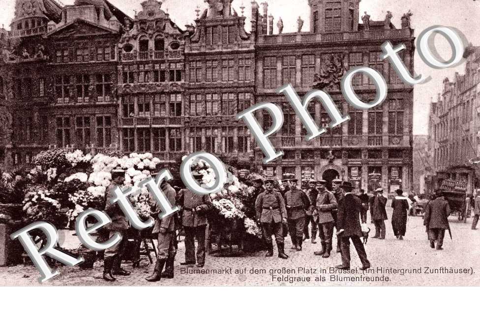 Blumenmarkt auf dem Grossen Platz