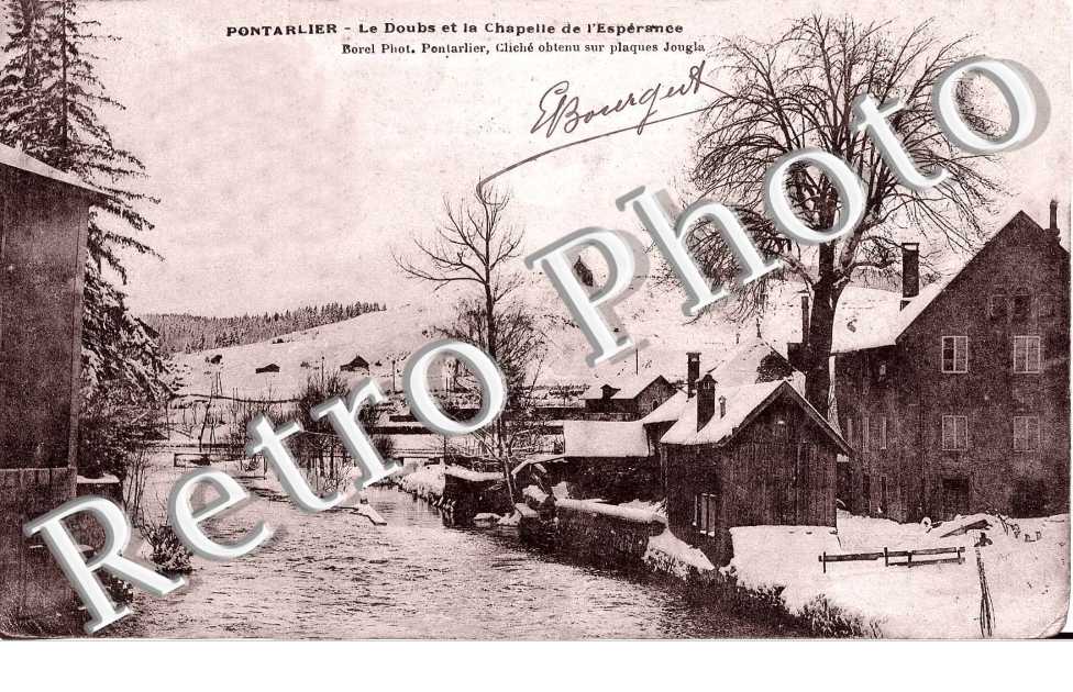 le Doubs et la Chapelle de l'Esperance