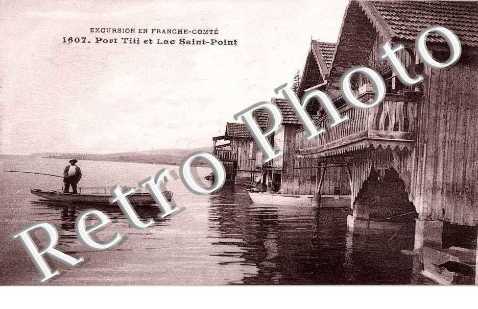 Port Titi sur le lac de Saint Point