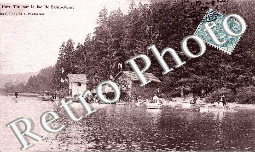 Port Titi sur le lac de Saint Point