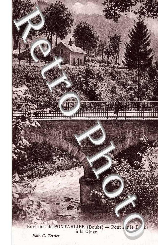 Pont sur le Doubs a la Cluze