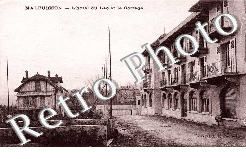 l'hotel du Lac et le cottage