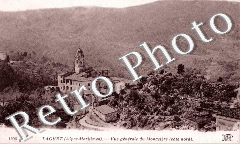 Laghet Vue generale du monastere