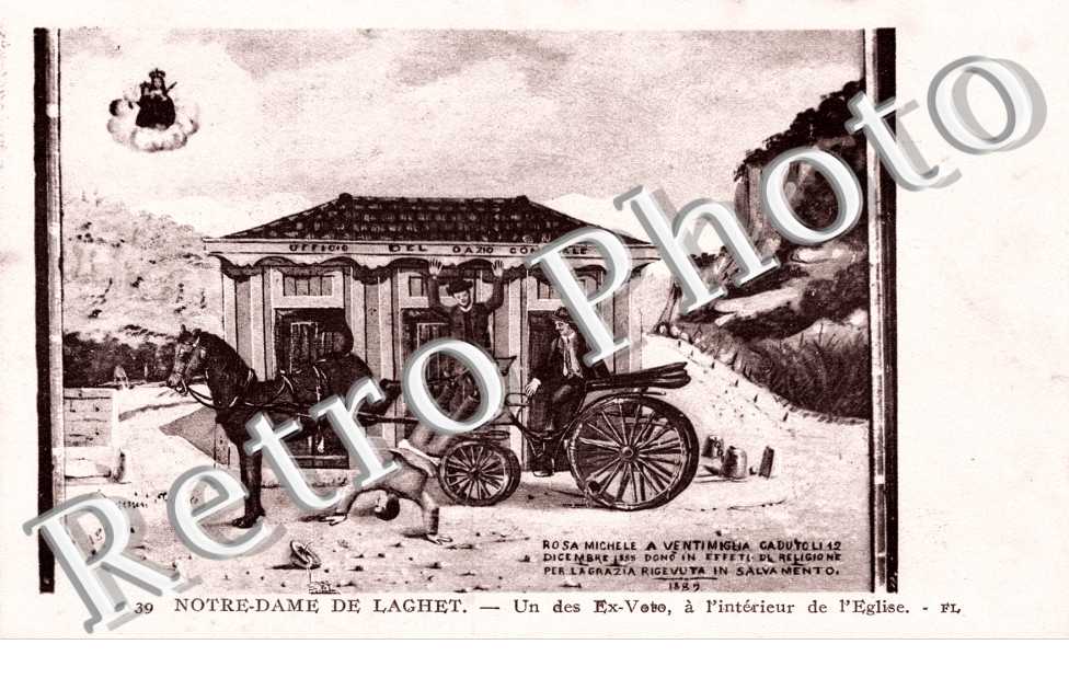 Notre-dame de Laghet - Un des ex-veto