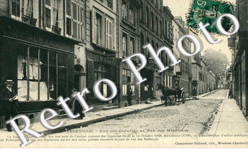 Rue des Capucins et Rue des Marbriers