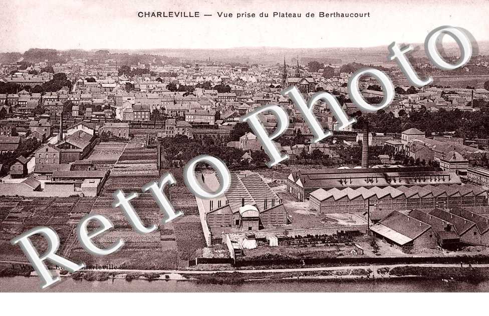 Vue prise du plateau de berthaucourt