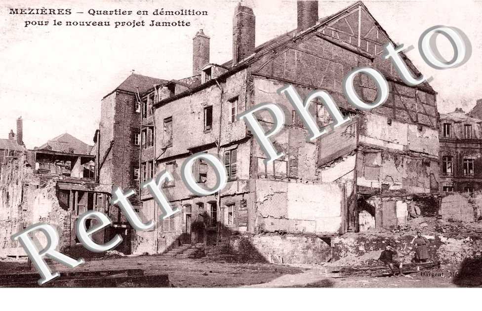quartier en demolition Projet Jamotte