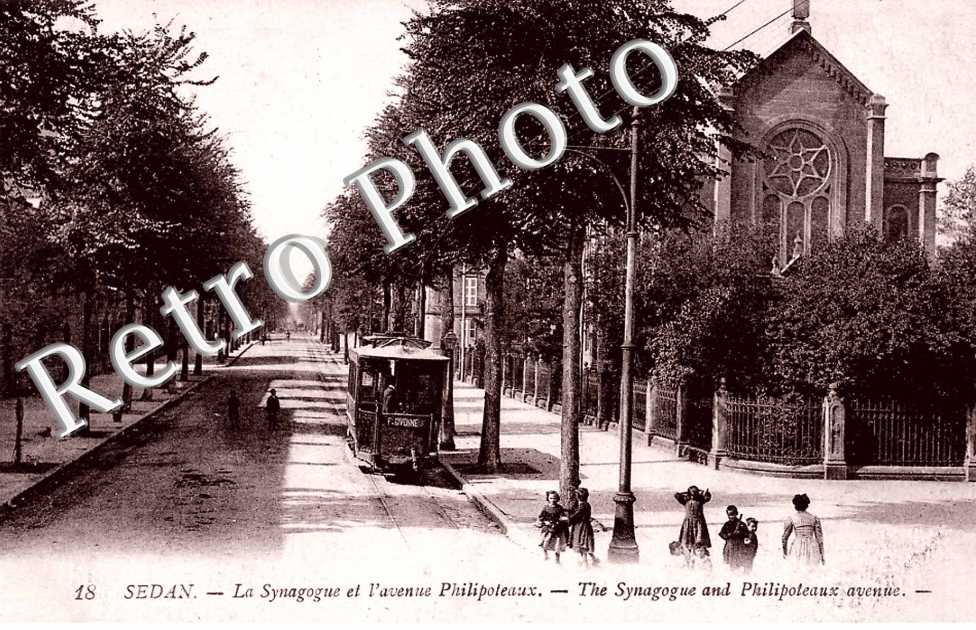 la synagogue et l'avenue Philipoteaux