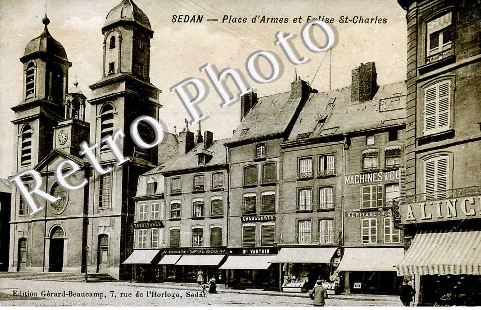 Place d'Armes et Eglise Saint Charles