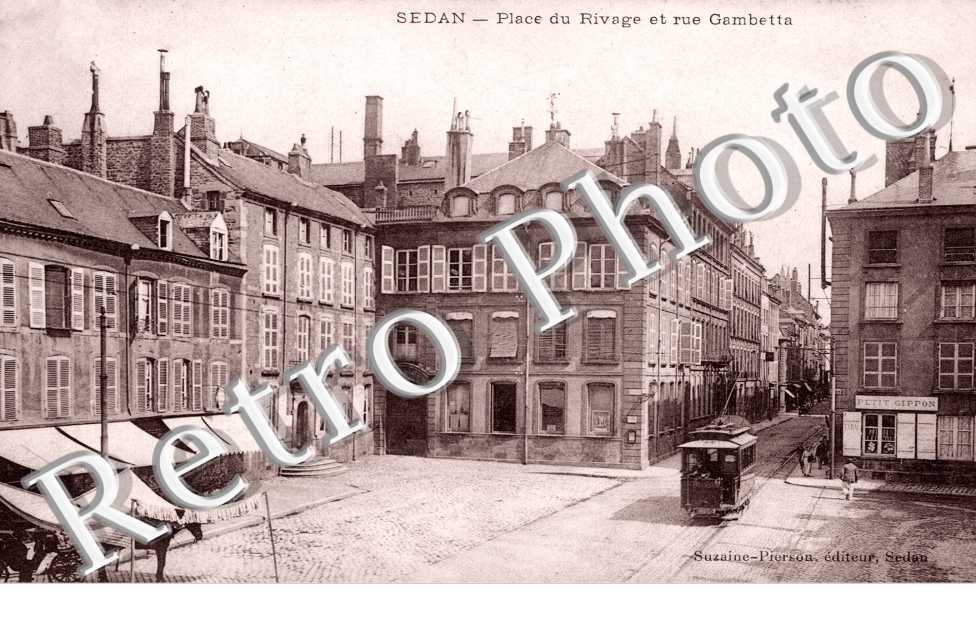 Place du Rivage et Rue Gambetta
