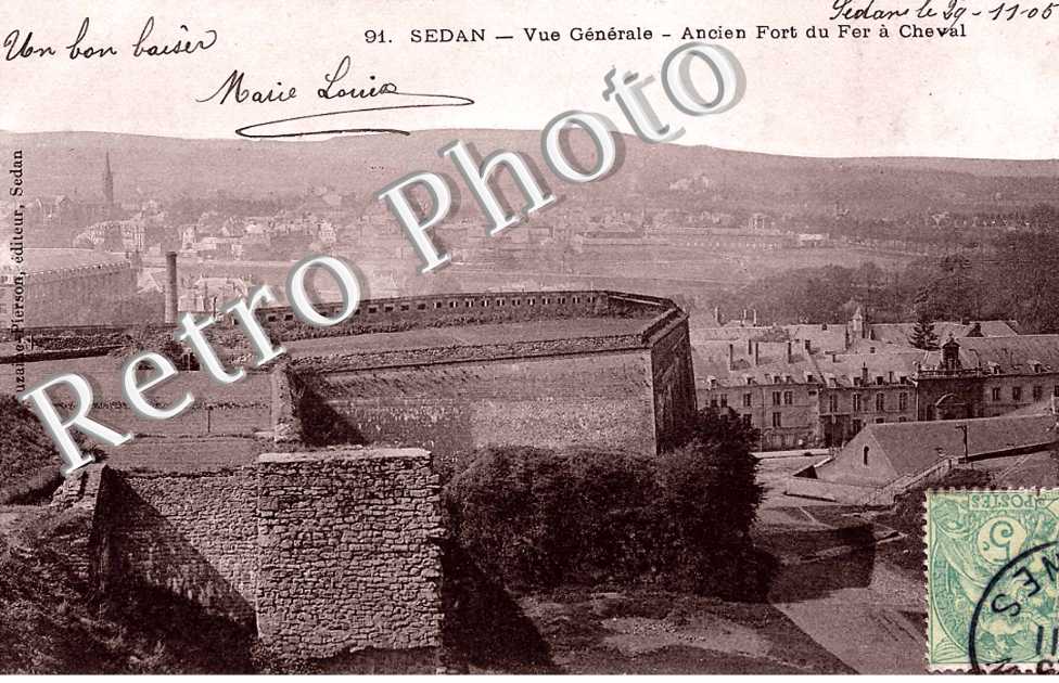 Vue générale ancien Fort du Fer à Cheval