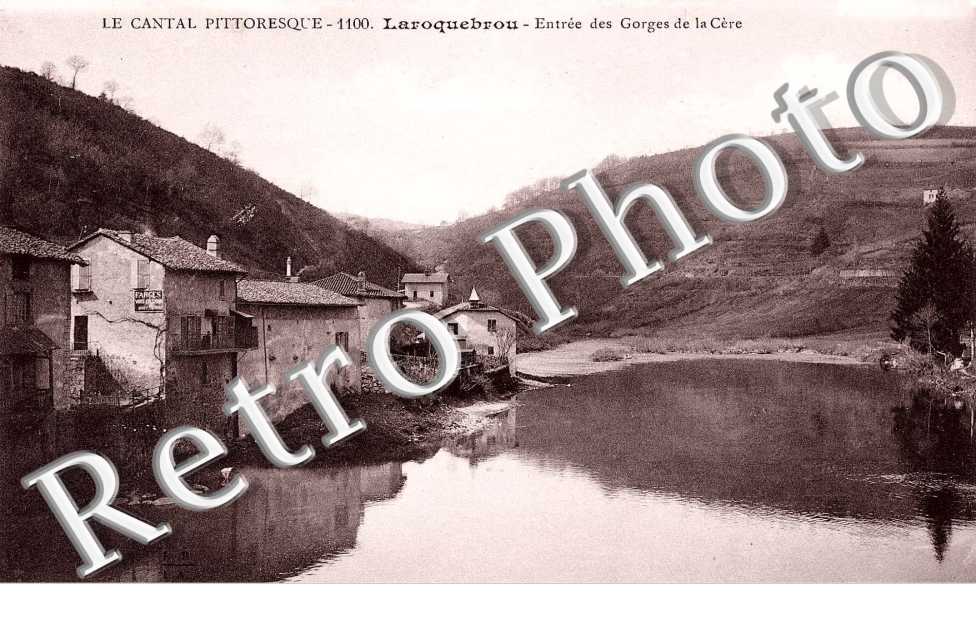 entree des gorges de la cere