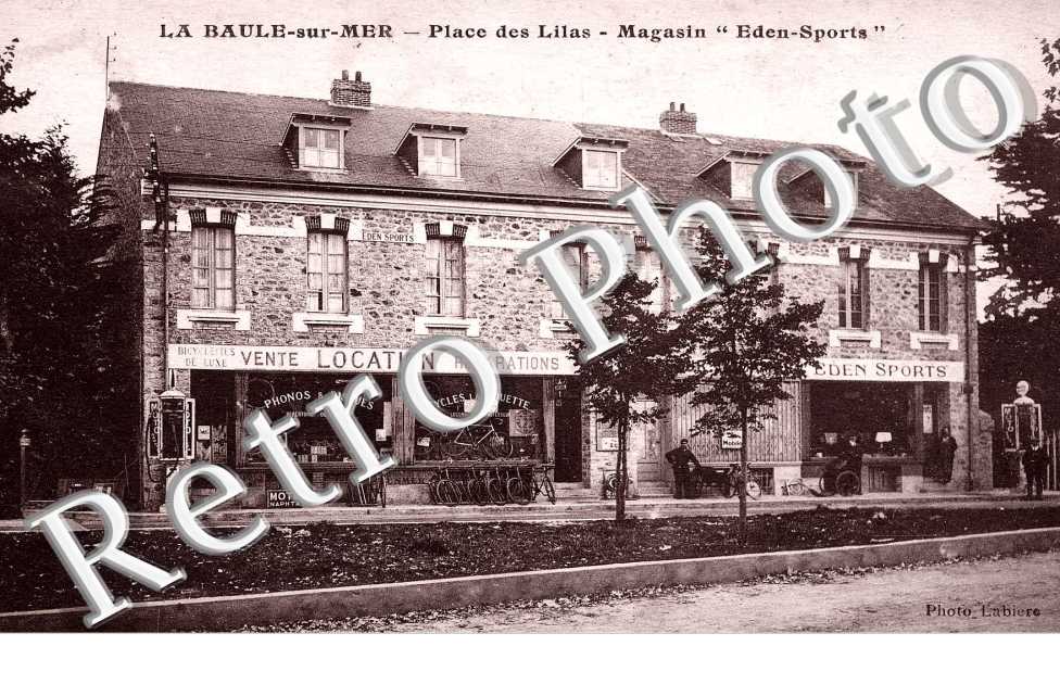 PLACE DES LILAS  MAGASIN "  EDEN SPORTS "
