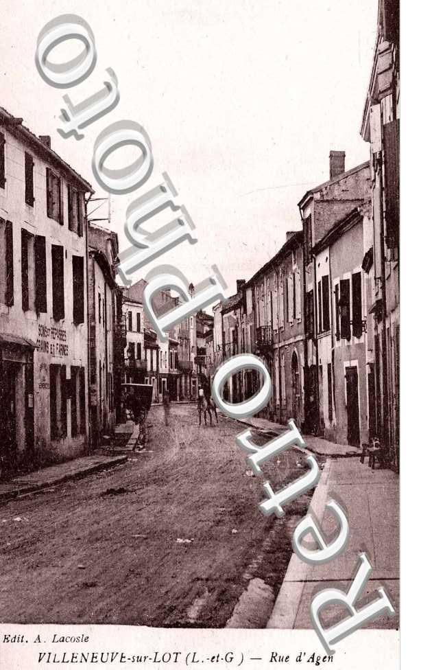 RUE D'AGEN