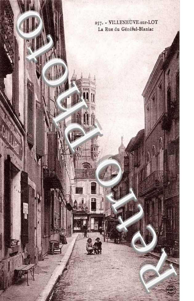 LA RUE DU GENERAL BLANIAC