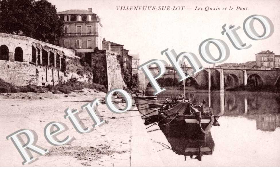 LES QUAIS ET LE PONT