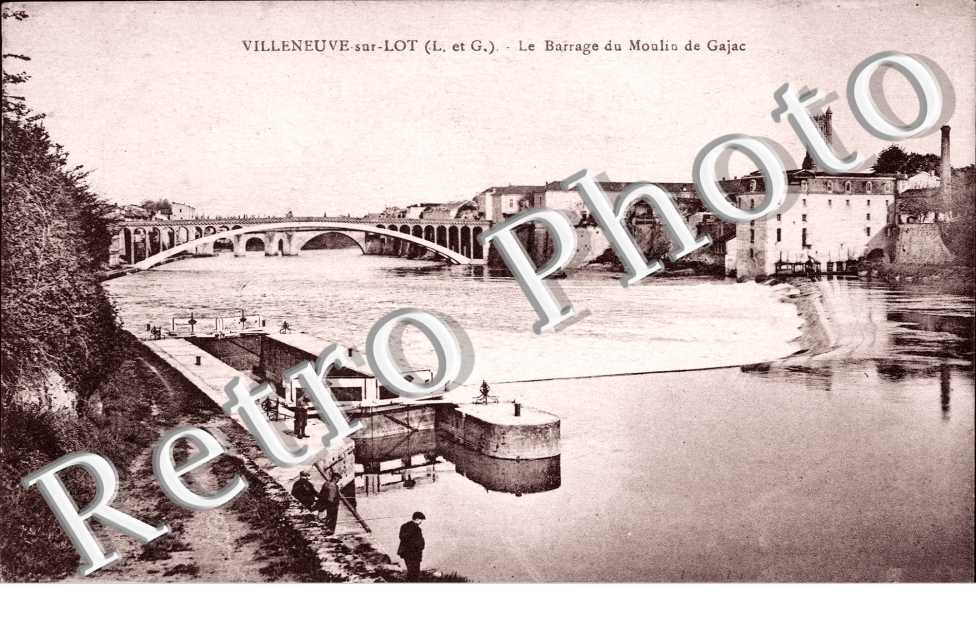 LE BARRAGE DU MOULIN DE GAJAC