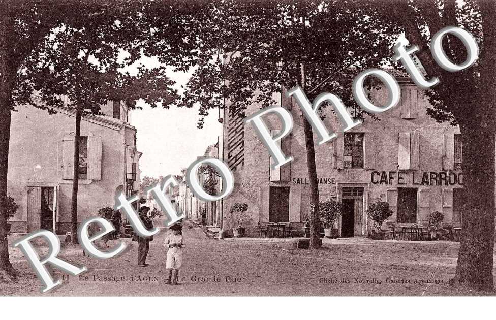 le pASSAGE D'AGEN  la grande rue