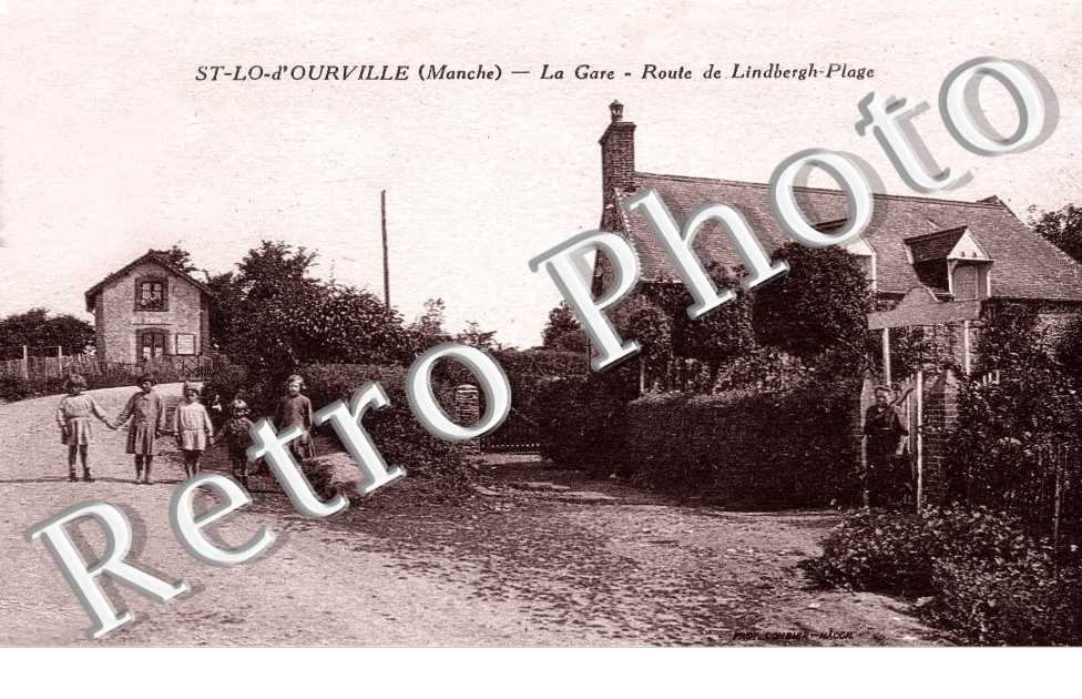 La gare - route de Lindbergh-plage