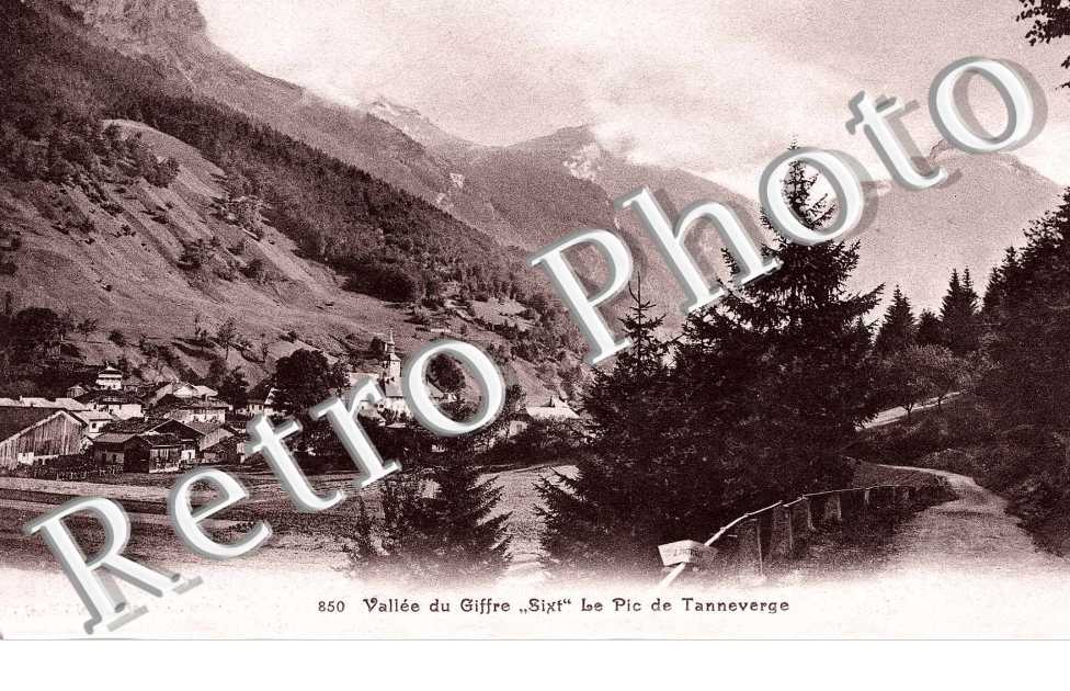 Vallee du Giffre - Le pic de tanneverge