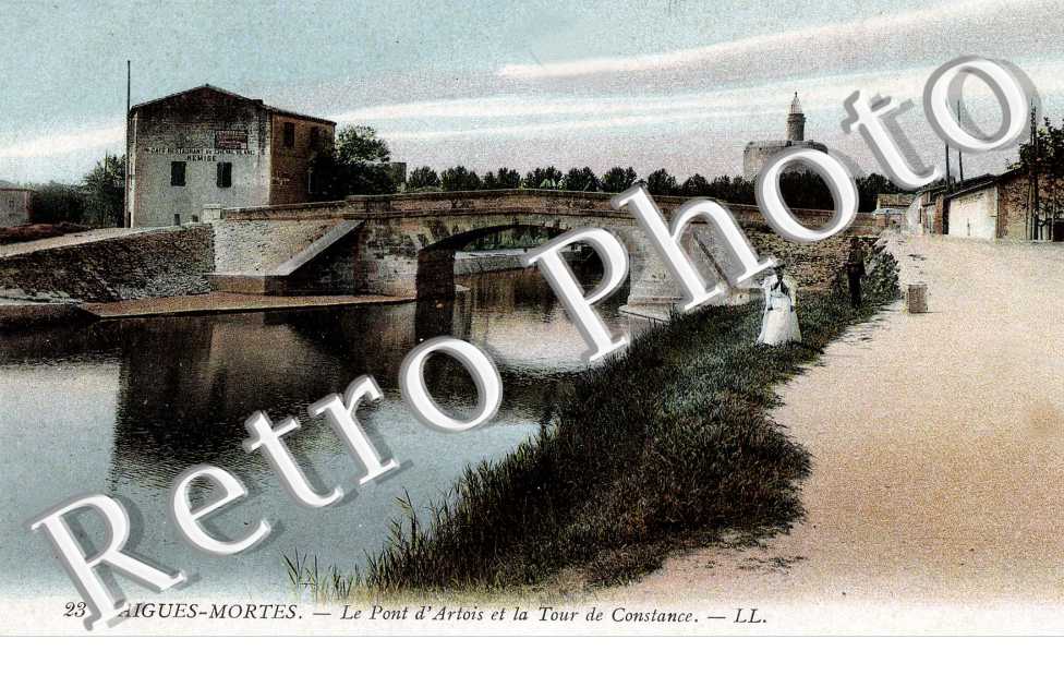 le pont d'Artois et la tour de Constance