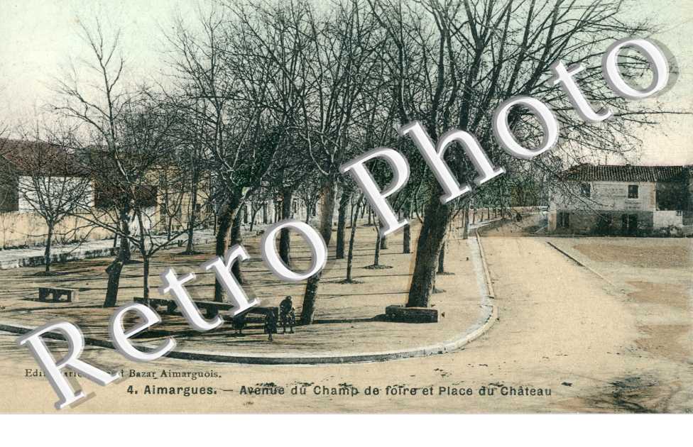 Avenue du champ de foire et place du chateau